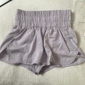 Free People The Way Home Short in Lavender